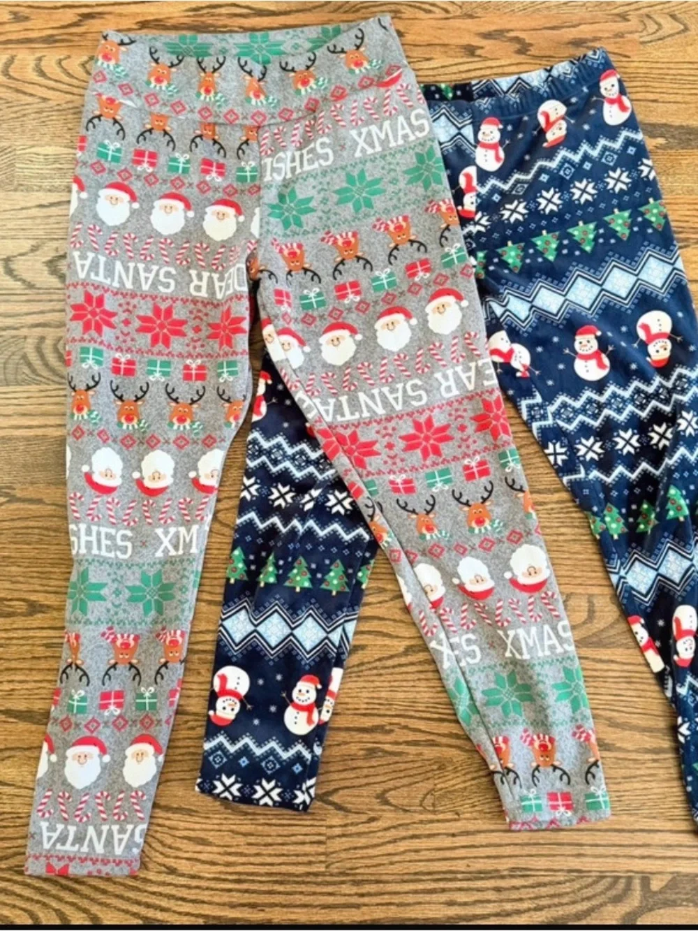 Kids Holiday Christmas Fleece Pajama Bottoms - Cozy, Unisex kids large 11-13